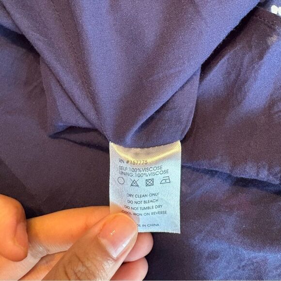 CaballeroNavy Floral wrap  Dress - Picture 7 of 7